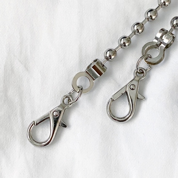 Crossbody / Shoulder Replacement Bead Chain Strap in Silver - Picture 5 of 7